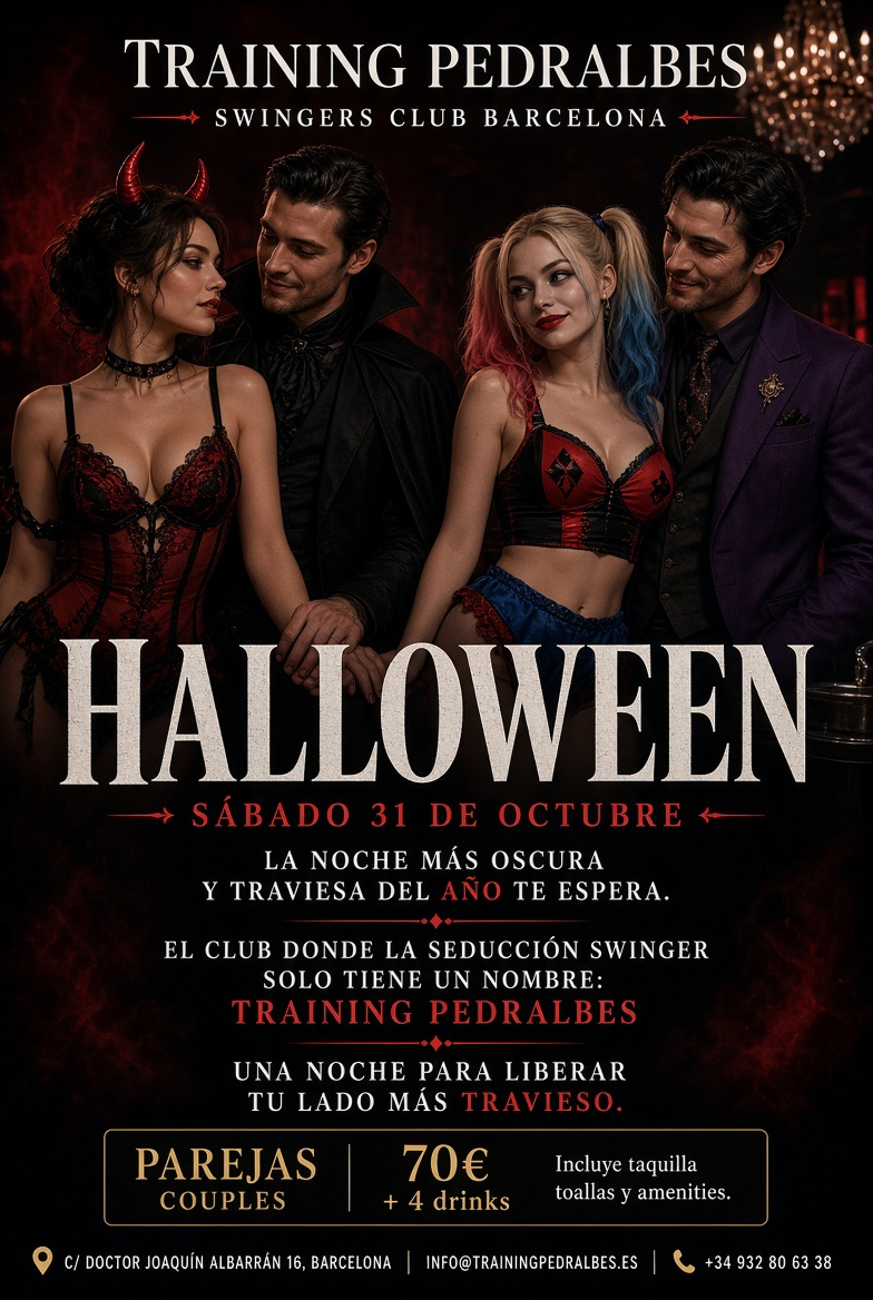 Fiesta Halloween Training Pedralbes